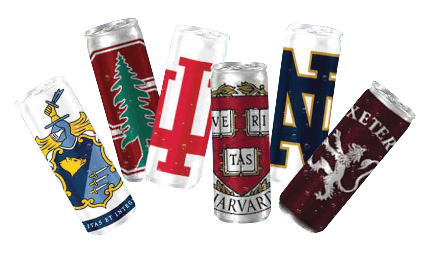 Custom Printed Aluminum Spring Water Cans (16oz) UNI