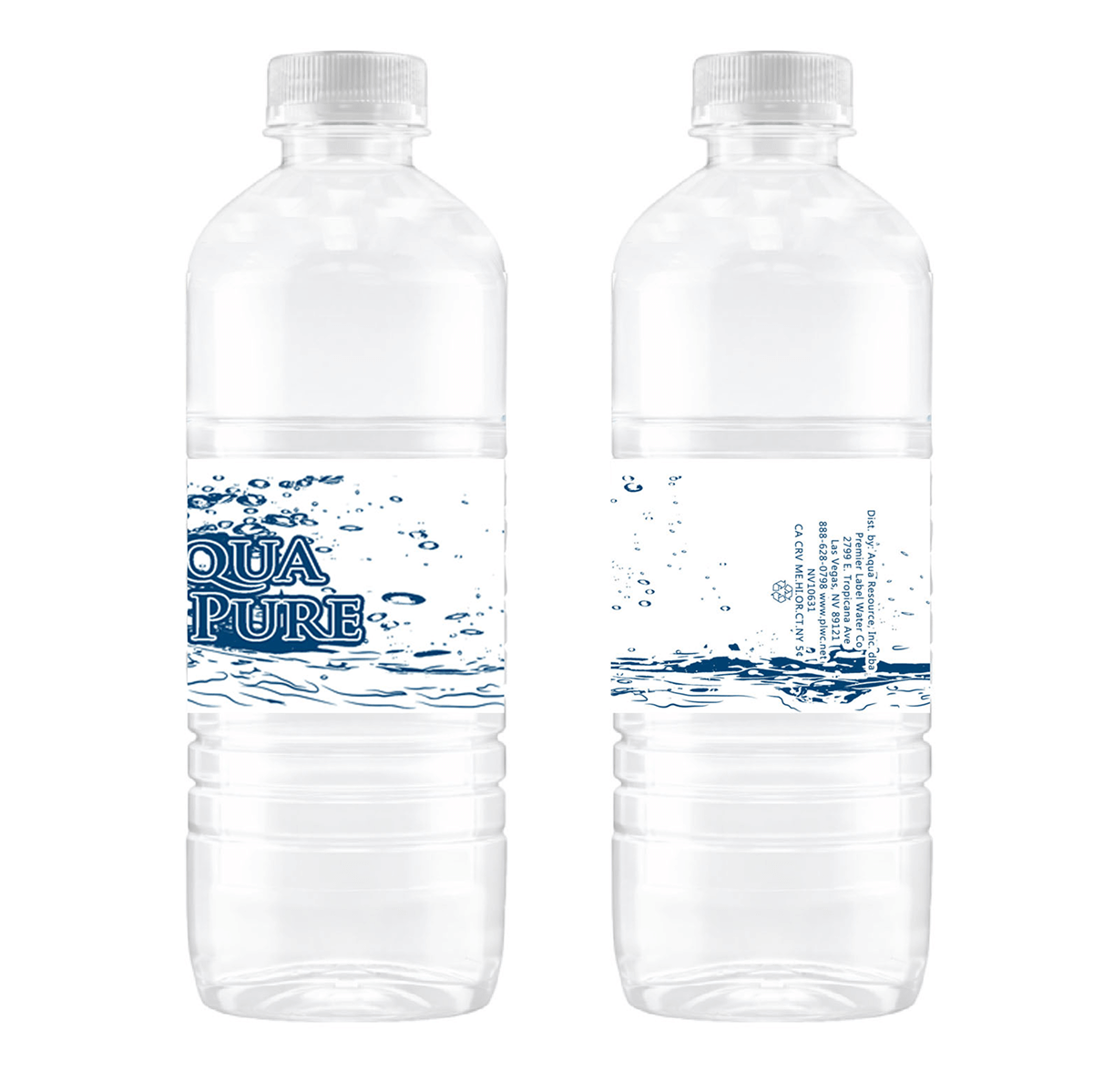 Aqua Pure PET Bottled Spring Water (16.9oz)