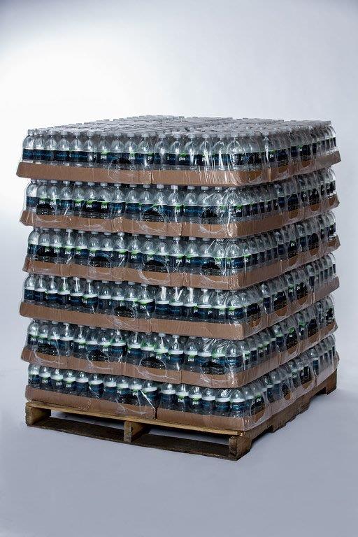 Custom Printed PET Bottled Spring Water (16.9oz)