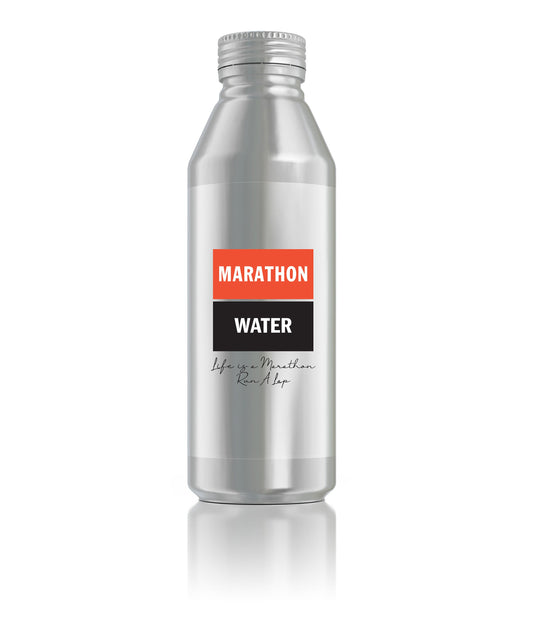 Custom Labeled Aluminum Spring Water Bottles (16oz)