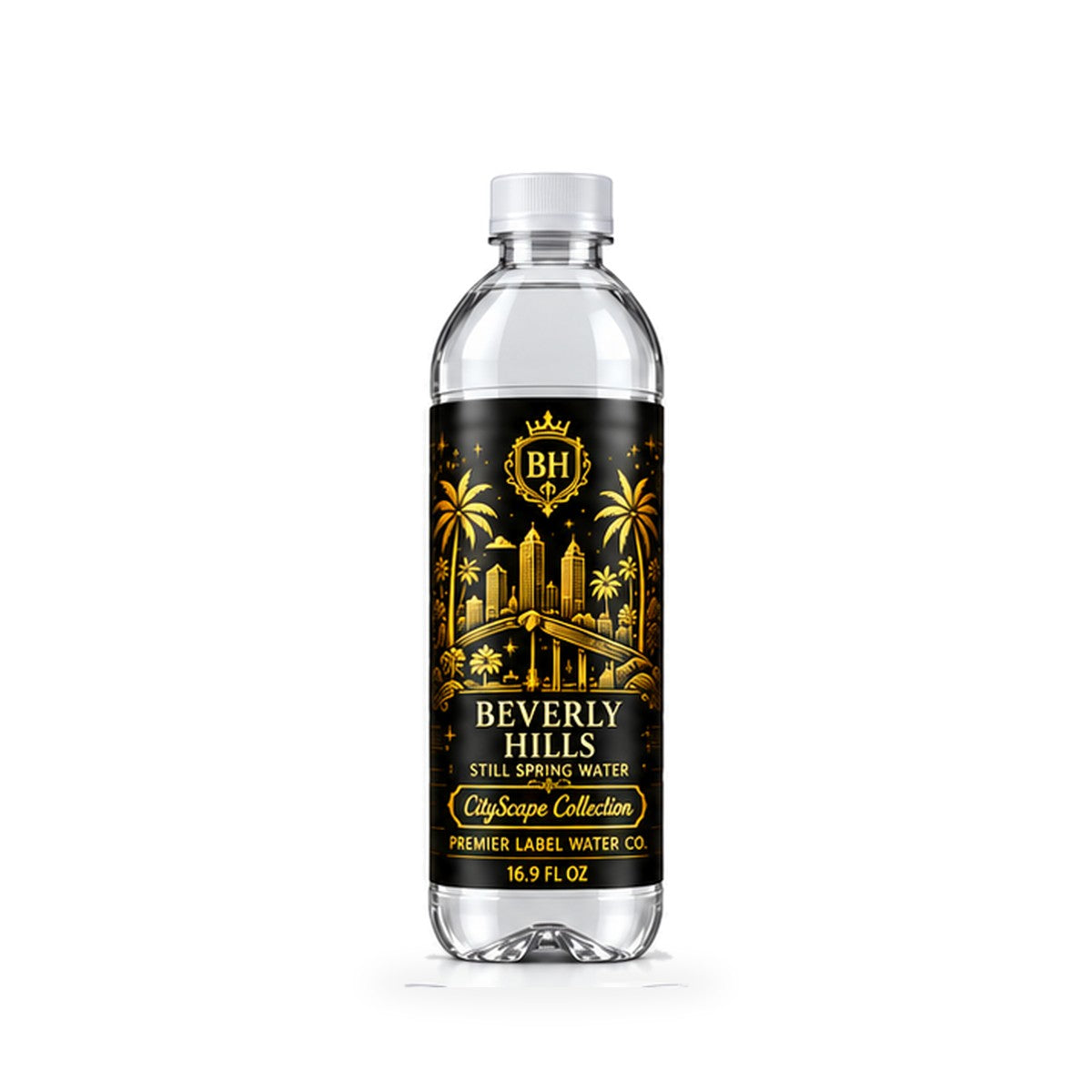 CityScape Beverly Hills PET bottle, Black Label