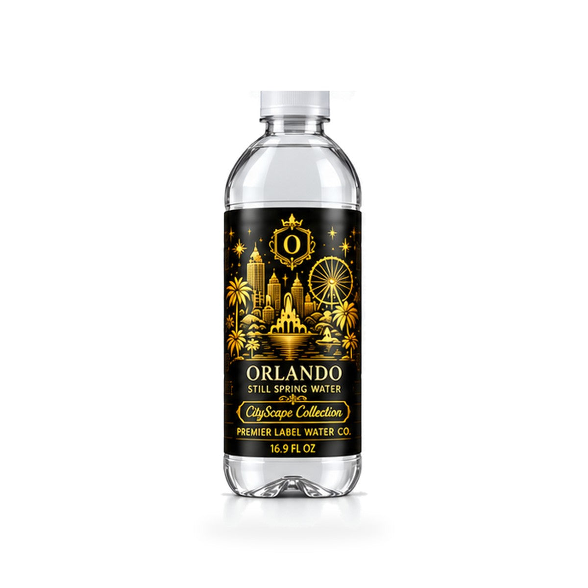 CityScape Orlando PET bottle, Black Label